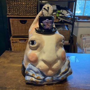 Department 56 vintage White Rabbit cookie jar